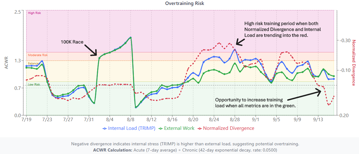 Overtraining Risk Analysis